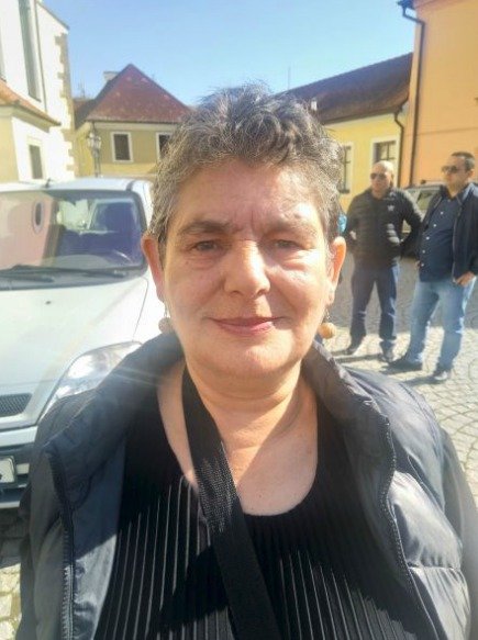 Gizela Legičová (61), Holoubkov: „Byla to moje známá už dobrých 18 let. Když jsme se potkaly, tak jsme si pokecaly. Chtěli jsme se s manželem ještě naposledy rozloučit.“