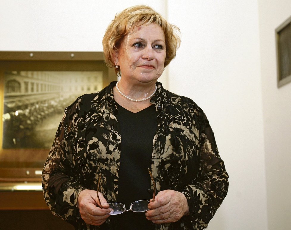 Věra Čáslavská má rakovinu slinivky.