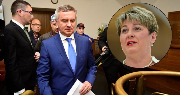 Poslankyně Kovářová se opět opřela do kancléře Mynáře.