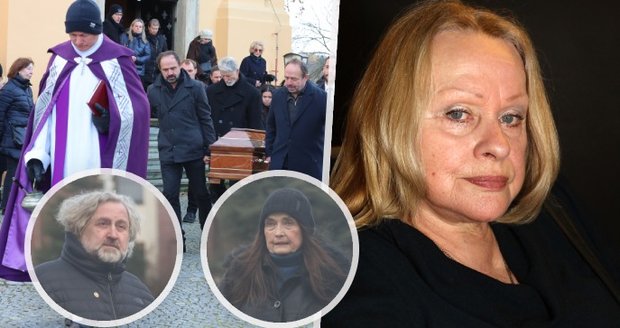 Pohřeb Věry Křesadlové