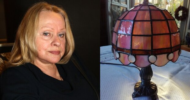 Věra Křesadlová tvořila ze skla.