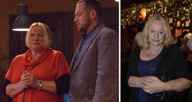 Věra Křesadlová v roli Kony Marešové