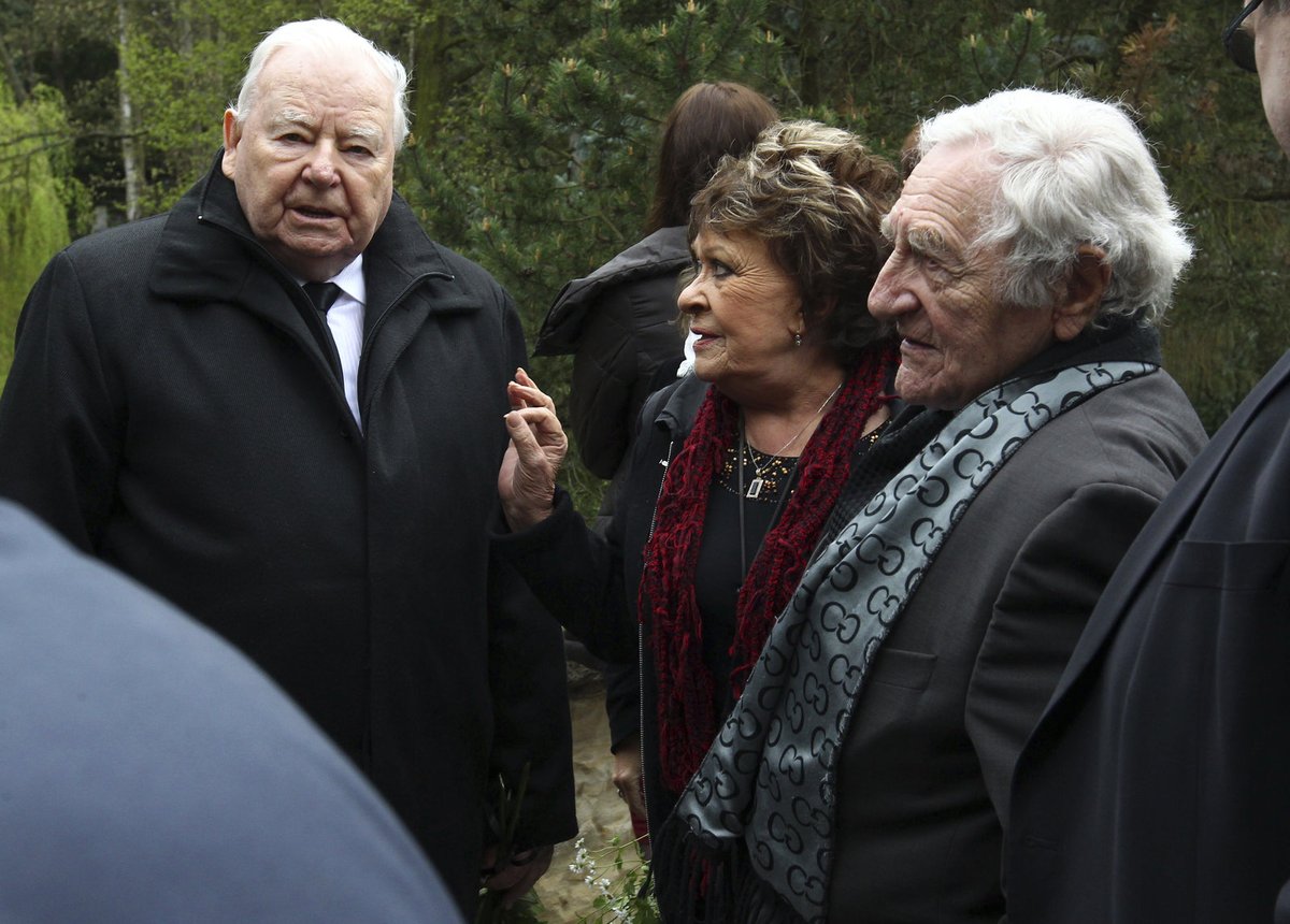 Exmanžel Karel Weinlich, Jiřina Bohdalová a Antonín Hardt.