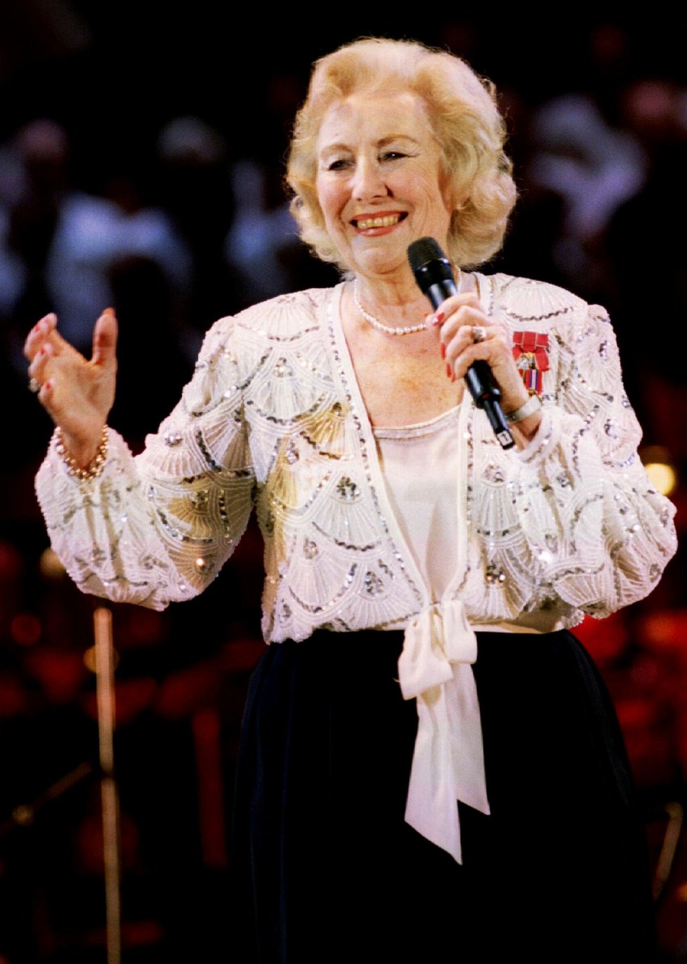 Britská zpěvačka Vera Lynn