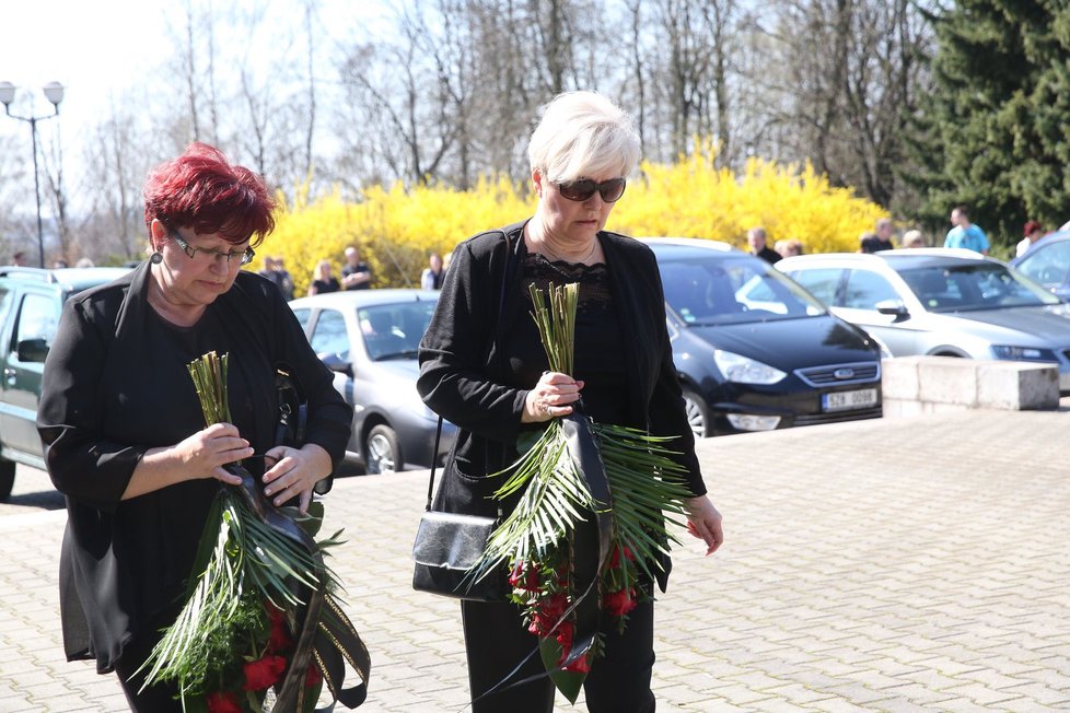 Smuteční rozloučení s Věrou Špinarovou