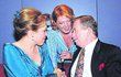 1996 - S Václavem a Dagmar Havlovými. 1996 - S Václavem a Dagmar Havlovými.