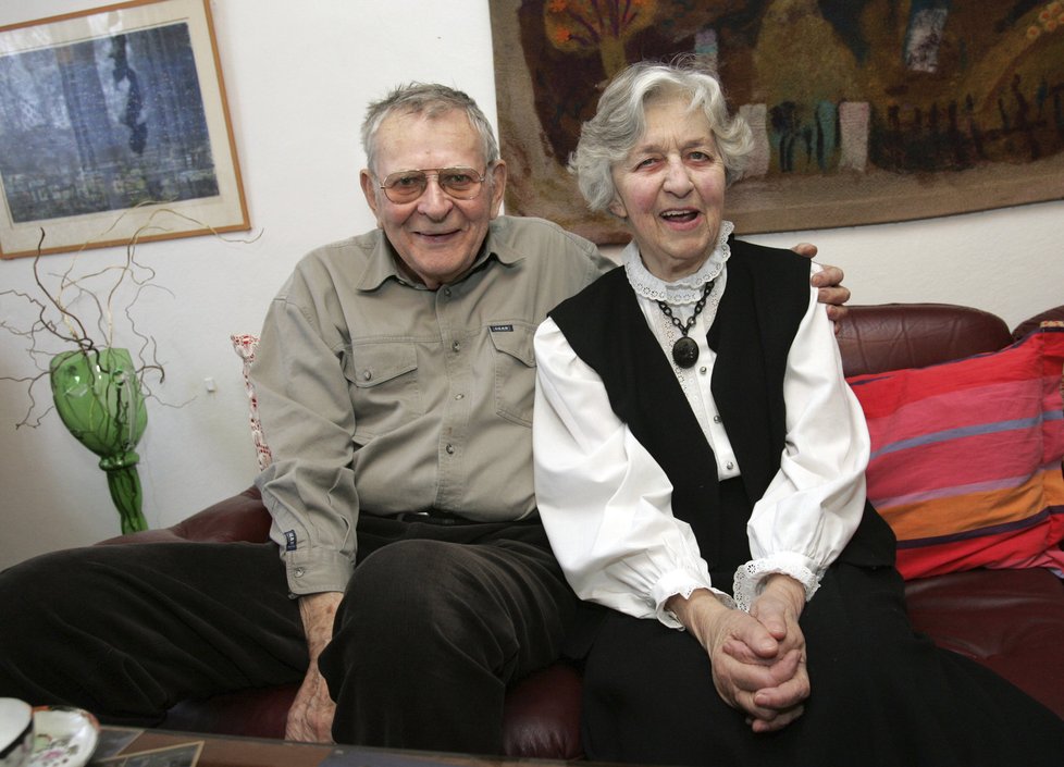 Tichánková a Skopeček spolu žili 66 let.