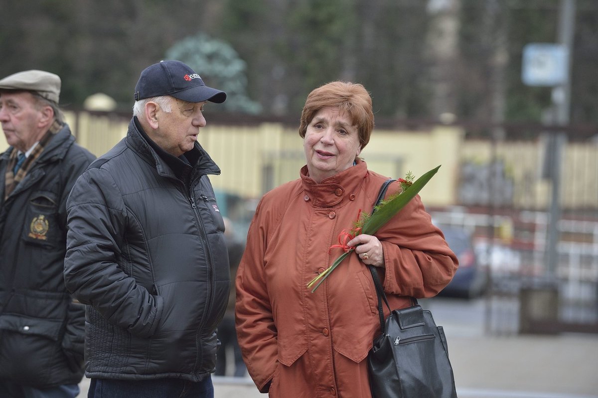 Lubomír Lipský s kolegyní Miriam Kantorkovou.