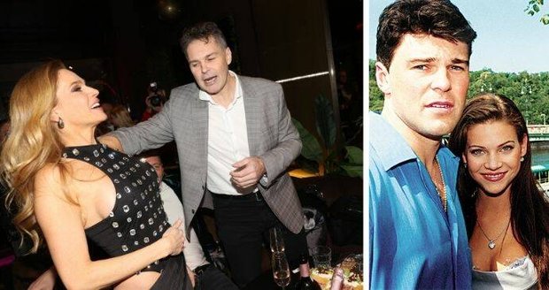 Jágr si užíval ex Verešovou: Kam koukáš, Jardo?