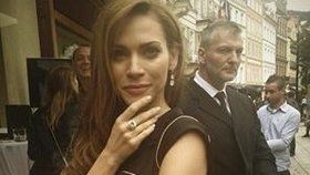 Verešová si odnesla prsten za 55 milionů! Hlídali ji bodyguardi Mela Gibsona!