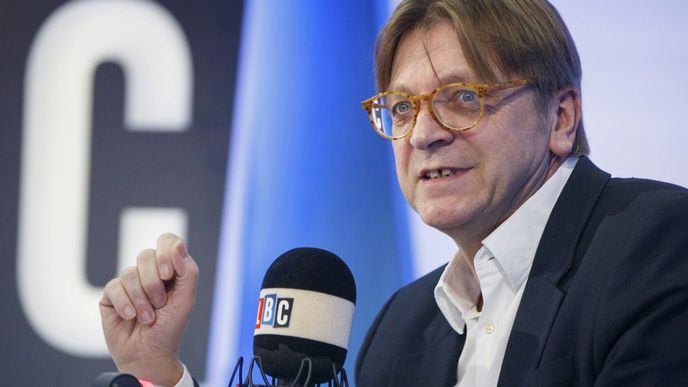 Belgický expremiér Guy Verhofstadt.