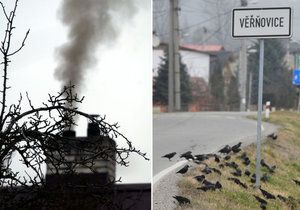 Věřňovice mají  nejhorší ovzduší v Česku.