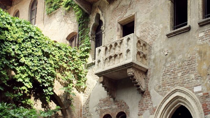 Verona, balkon Julie 
