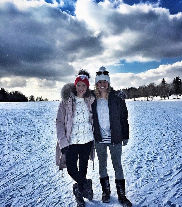 Veronika Arichteva a Patricie Solaříková.