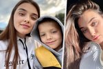 Bývalá ukrajinská miss Veronika (26) popsala útěk se synem z Kyjeva: Všude zněly exploze!