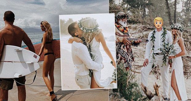 Z pohádky drama! Sexy blogerka zůstala po svatbě na Havaji odříznutá od světa 