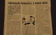 Sexuální příručka z roku 1894 pobavila celý natáčecí tým První republiky