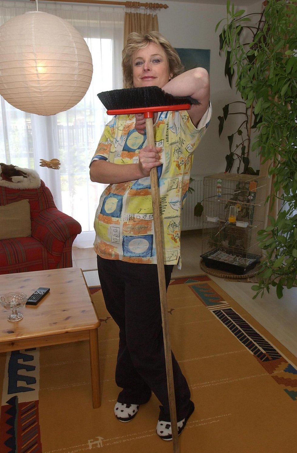 Veronika Kánská v roce 2004 během těhotenství