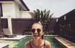 Veronika Kašáková na dovolené na Bali