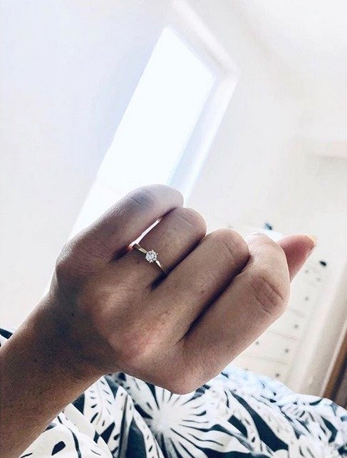 Zásnubní prsten Veroniky Kašákové