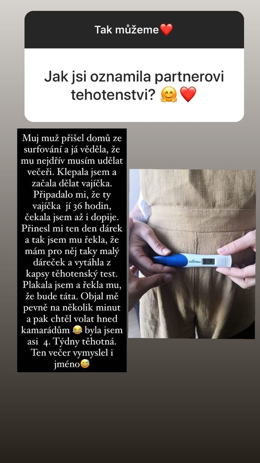 Veronika Kašáková se rozepsala o svém těhotenství.