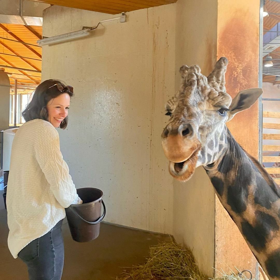 Veronika Khek Kubařová v ZOO předvedla slušivé mikádo