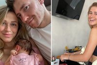 Vařím a odsávám! Jágrova Ex Kopřivová odhalila intimní foto z přípravy jídla pro celou rodinu