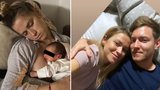Veronika Kopřivová týden po porodu: Intimní momentka plná únavy a lásky! 
