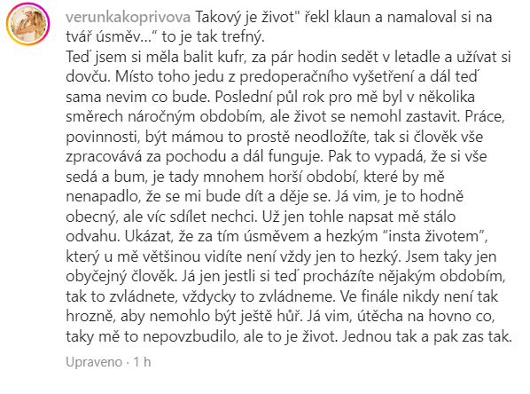 Tajemný vzkaz Veroniky Kopřivové