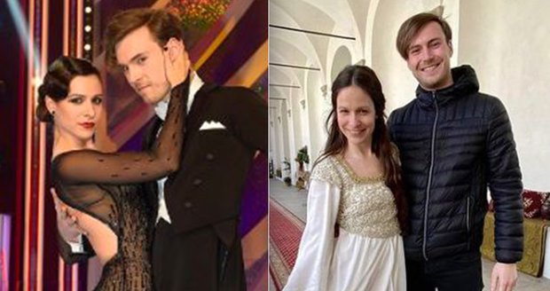 Veronika Khek Kubařová a Dominik Vodička se více než rok po vítězství ve StarDance setkali při natáčení Tajemství staré bambitky 2.