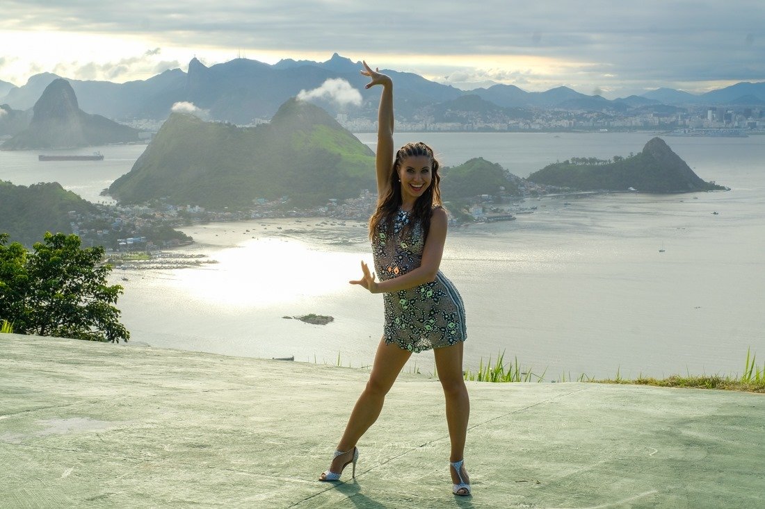 Veronika Lálová tančila v Rio de Janeiru.