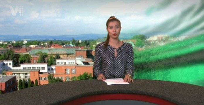 Veronika Lálová ve zpravodajství Východočeské televize