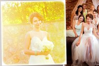Fotky z tajné svatby Veroniky Nové: Proč měla omšelé šaty!