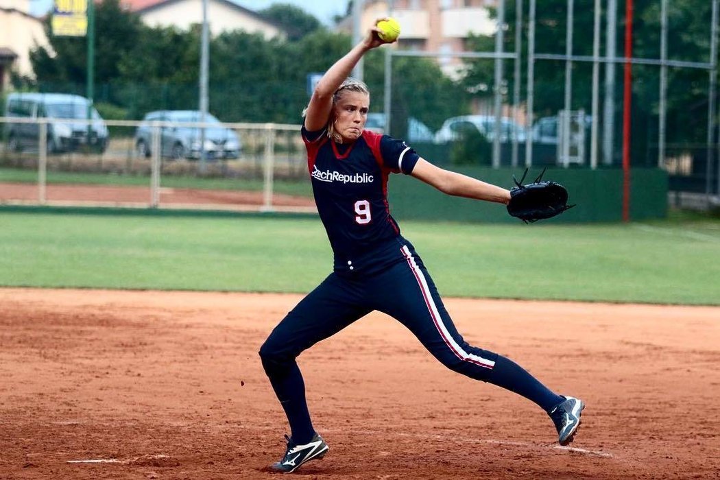 Veronika Pecková je nejlepší českou softbalistkou