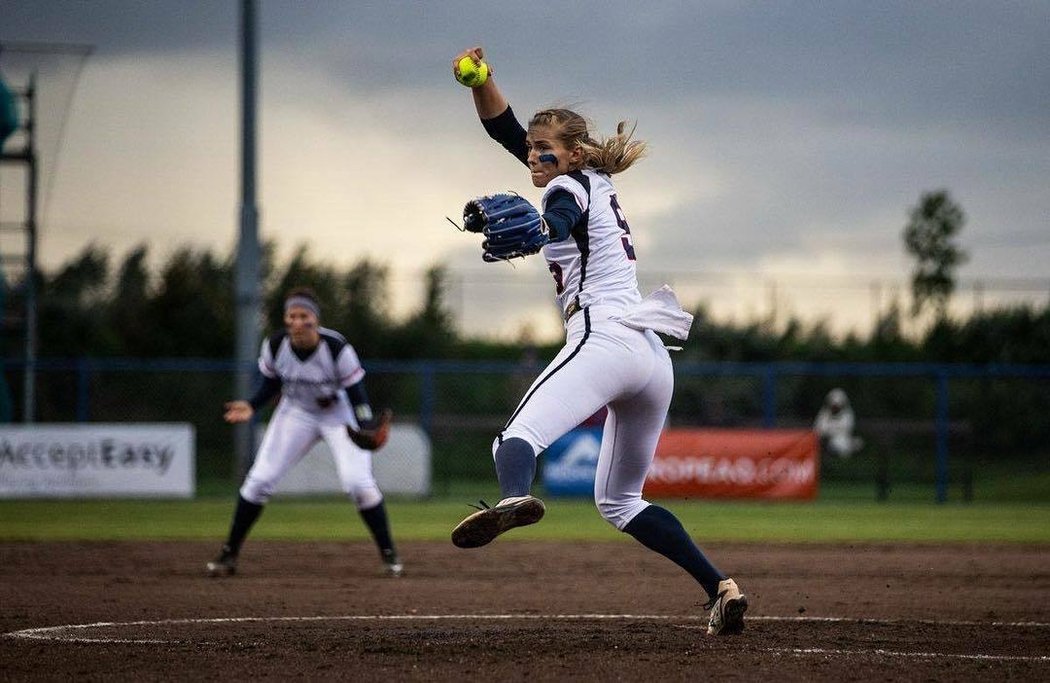 Veronika Pecková je nejlepší českou softbalistkou