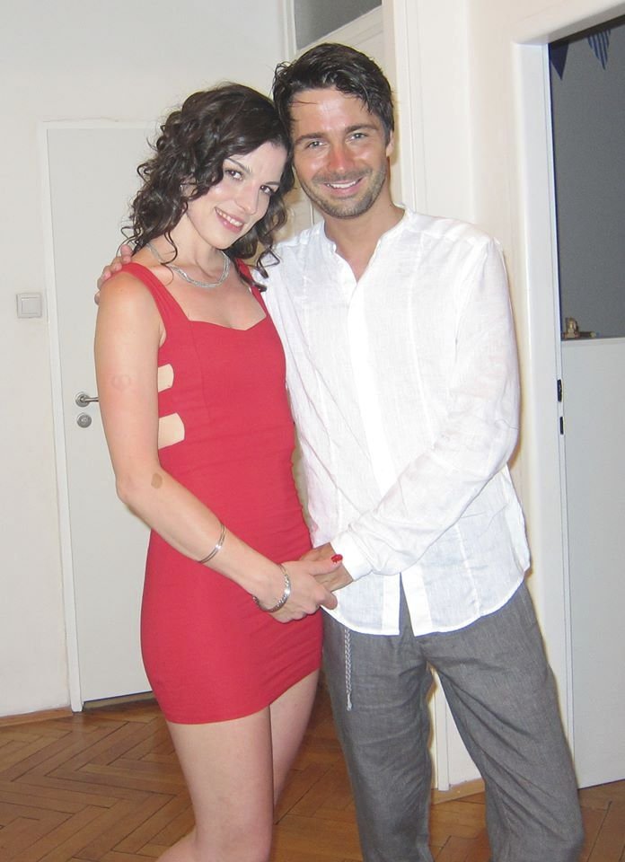 Veronika Rážová s přítelem Michalem Součkem.