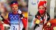 Ruská běžkyně na lyžích Veronika Stepanovová jela na posledním úseku zlaté ruské štafety.