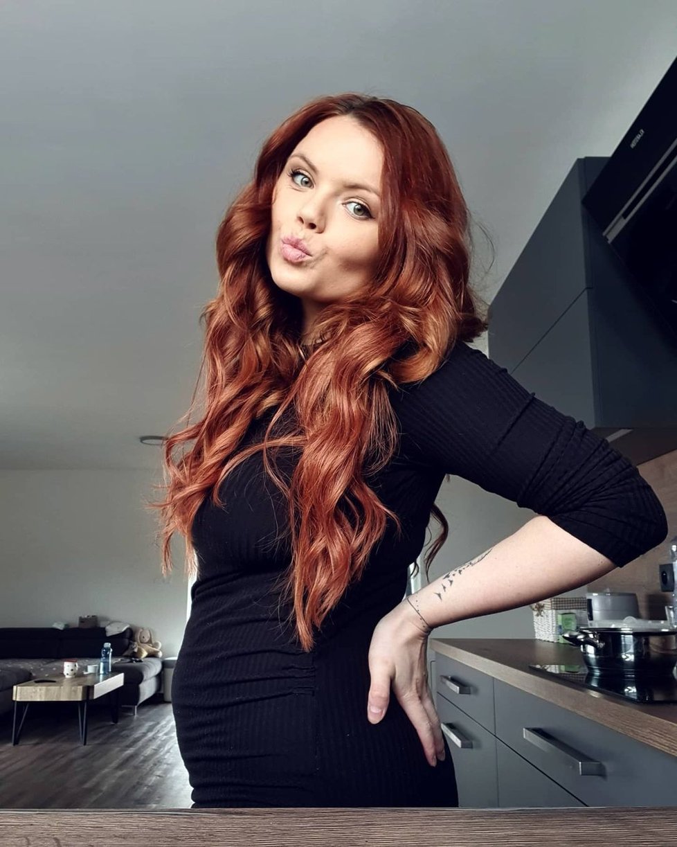 Veronika Stýblová necelý měsíc po porodu