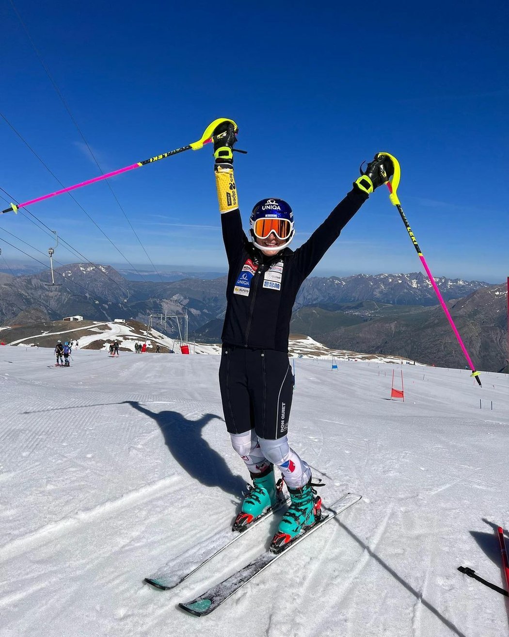 Bývalá slovenská lyžařka Veronika Velez-Zuzulová