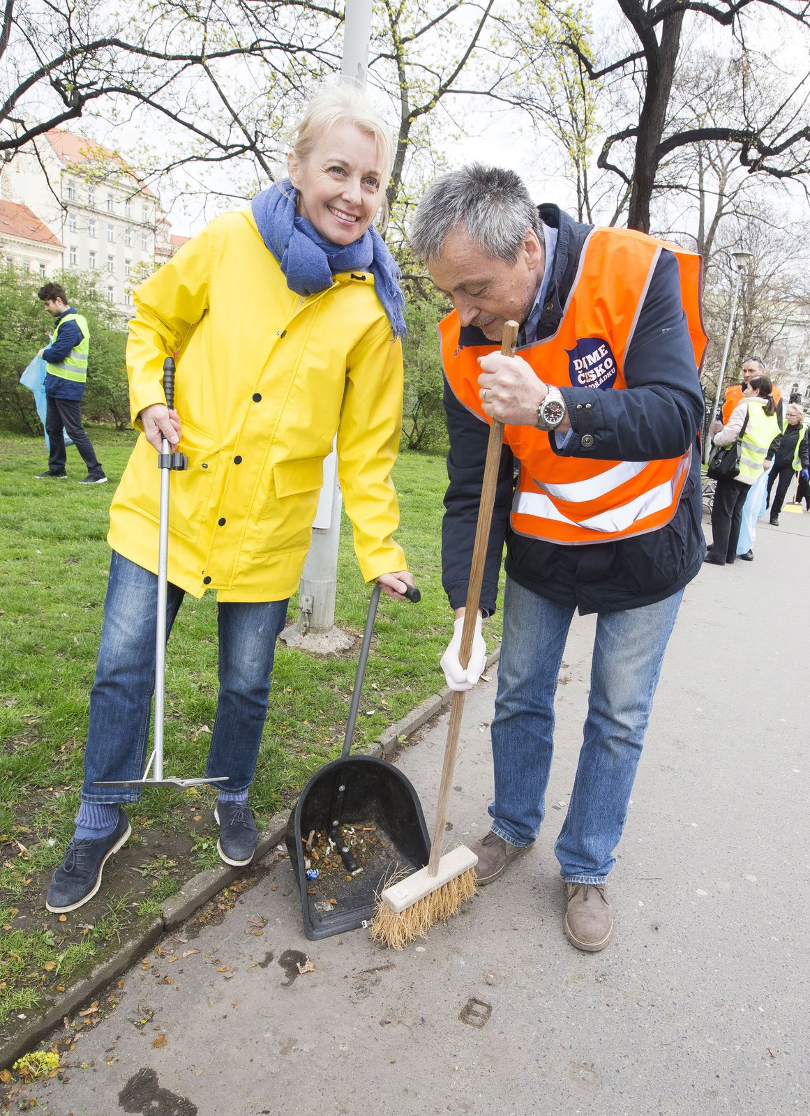 Martin Stropnický a Veronika Žilková