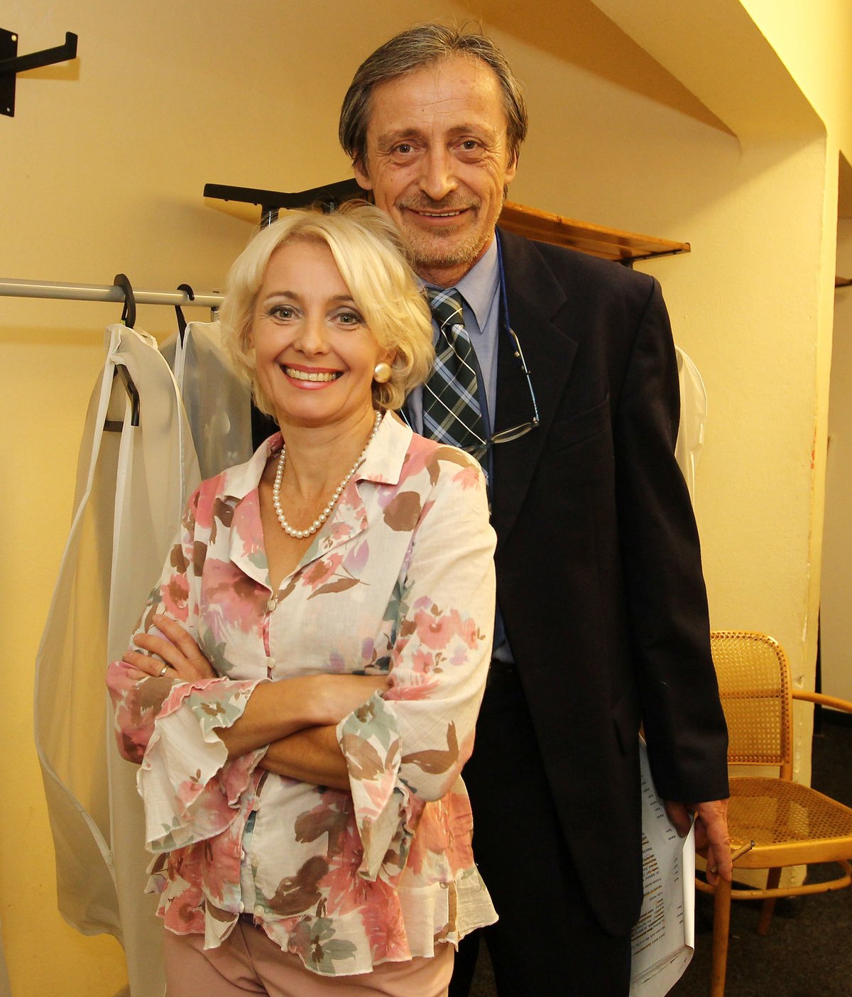 Veronika Žilková s manželem