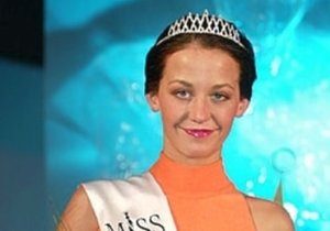 Agáta Prachařová při volbě Miss ČR