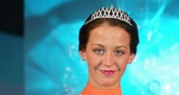 Agáta Prachařová při volbě Miss ČR