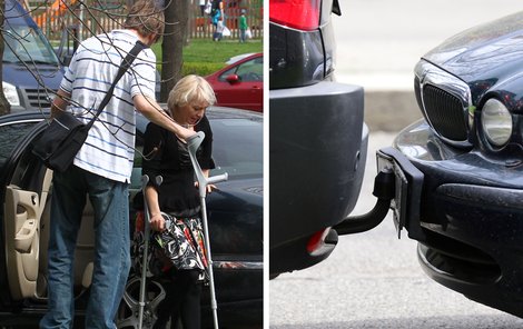 Cyril zapíchl auto Žilkové do vozu před ním a spěchal pomoct matce.