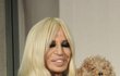 Donatella Versace si byla z malého psíka úplně paf