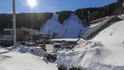 Lyžařský areál na libereckém Ještědu, kde se před deseti lety konalo MS v klasickém lyžování