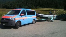 Policie a záchranáři zasahují u jezera Sihlsee
