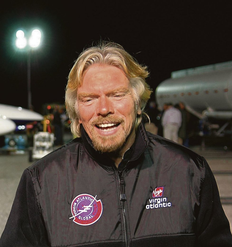 Anglický miliardář Richard Branson investoval do výstavby soukromého kosmodromu 215 milionů eur (5,6 miliardy Kč)