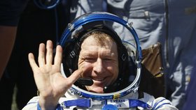 Astronaut Tim Peake po návratu na Zemi