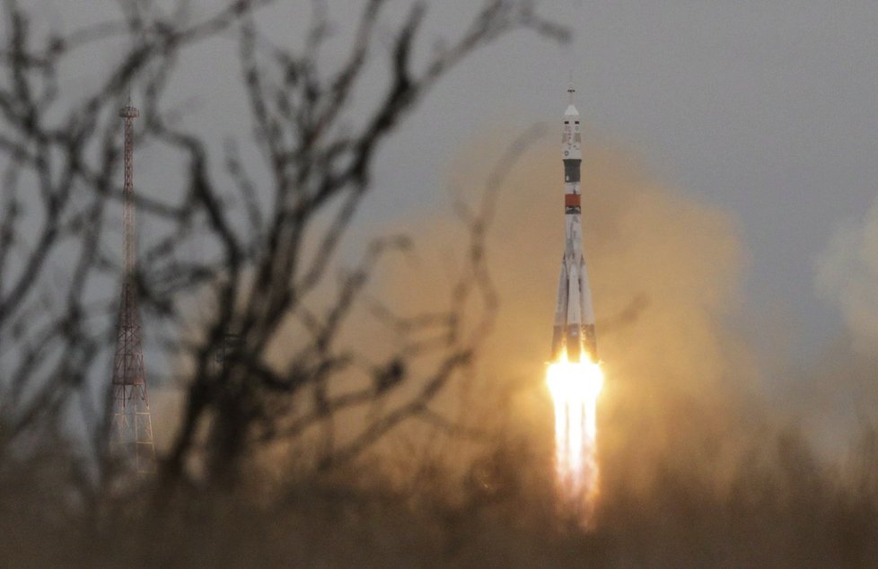 Z Kazachstánu odstartovala vesmírná loď směrem na ISS.